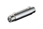Audiokaapelit - Pro XLR Adapter 3pin XLR m - XLR F - 4040849274596