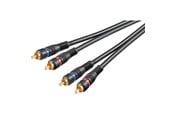 Audiokaapelit - Pro RCA Stereo -kaapeli - Suojattu - 3m - 4040849501197