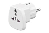 Virtakaapelit (ulkoinen) - Pro Matka adapter to CEE7/7 - Valkoinen - 4040849940262