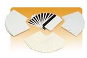 Paperit, valokuvapaperit ja tarrat - Zebra AgsPVC-kortti, jossa on 3-Up irrotettavat avainlipukkeet. - 104523-020