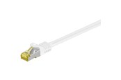 Verkkokaapelit - Pro RJ45 patch cord CAT 6A S/FTP (PiMF) 500 MHz with CAT 7 raw cable Valkoinen - 4040849910906