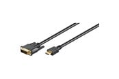 Näyttökaapeli - Pro HDMI - DVI-D - 1.5m - Musta - 4040849518812