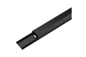 Kaapelihyllyt, Kaapelisukat & Kaapelisiteet - Pro Aluminium Cable Cover 33mm Musta - 4040849907234