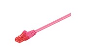 Verkkokaapelit - Pro LAN CAT 6 U/UTP - Pinkki - 3m - 4040849952760