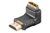Näyttökaapeli - Pro HDMI angled & bended adapter 270° - 4040849517273