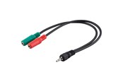 Audiokaapelit - Pro Kuulokemikrofonisovitin älypuhelimelle. - 4040849504679