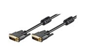 Näyttökaapeli - Pro DVI-D DL - 1.8m - Musta - DVI-D-1.8