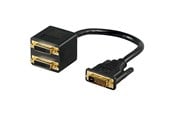 Näyttökaapeli - Pro Jakokaapeli - 2 x DVI-D - 4040849687402