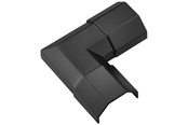 Kaapelihyllyt, Kaapelisukat & Kaapelisiteet - Pro Aluminium Cable Corner Musta - 4040849907814