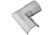 Kaapelihyllyt, Kaapelisukat & Kaapelisiteet - Pro Aluminium Cable Corner Hopea - 4040849907807