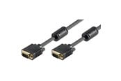 Näyttökaapeli - Pro VGA FullHD Cable - Musta - 3m - 4040849504891