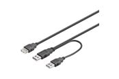 USB kaapelit - Pro USB 2.0 Dual Teho Extension Cable - 4040849933530