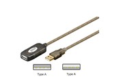 Toistimet & Lähettimet - Pro USB 2.0 jatkokaapeli aktiivinen A/A - 5m - 4040849688768