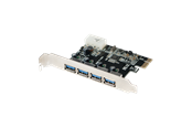Ohjainkortit - LogiLink USB 3.0 4-portin PCI Express -kortti - PC0057
