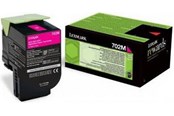 Mustepatruunat, värikasetit ja lisävarusteet - Lexmark 702ME / 70C20ME - magentatoneri - 70C20ME