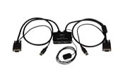 KVM-kytkimet - StarTech.com 2-porttinen USB-VGA-kaapeli KVM-kytkin - SV211USB