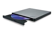 Optiset asemat (DVD / BR / Floppy) - Hitachi - LG GP57ES40 Slim kannettava DVD-kirjoitin - DVD-RW (Poltin) - USB 2.0 - Hopea - GP57ES40.AHLE10B