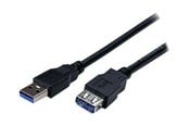 USB kaapelit - StarTech.com SuperSpeed USB 3.0 jatkojohto - USB3SEXT2MBK