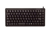 Näppäimistöt - Cherry Compact-Keyboard G84-4100 - Näppäimistö - Pohjoismainen - Musta - G84-4100LCMPN-2