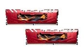 RAM - G.Skill Ripjaws 4 DDR4-2133 - 8GB - CL15 - Dual Channel (2 pcs) - Intel XMP - Punainen - F4-2133C15D-8GRR