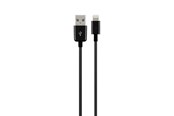 USB kaapelit - Pro USB-A <-> Lightning - 1m - Musta - 4040849635236
