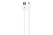 USB kaapelit - Pro USB-A <-> Lightning - 2m - Valkoinen - USB-A-Lightning-2m-W
