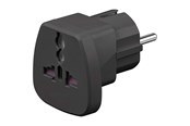 Virtakaapelit (ulkoinen) - Pro Matka adapter to CEE7/7 - Musta - 4040849940286