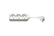 Virtakaapelit (ulkoinen) - Pro Teho Socket x3 - Wh - 1.5m - 4040849512933