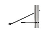 Kaapelihyllyt, Kaapelisukat & Kaapelisiteet - Pro Cable Ties Musta - 2.5mm/100mm - 4040849170683