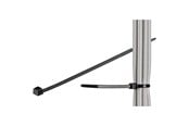 Kaapelihyllyt, Kaapelisukat & Kaapelisiteet - Pro Cable Ties Musta - 4.8mm/280mm - 4040849170737