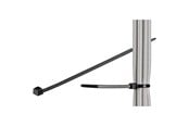 Kaapelihyllyt, Kaapelisukat & Kaapelisiteet - Pro Cable Ties Musta - 3.5mm/292mm - 4040849170720