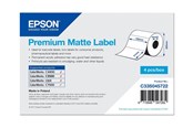 Paperit, valokuvapaperit ja tarrat - Epson Premium Matta Etiketti - Leikattu rulla: 102mm x 51mm / C33S045722 - C33S045722