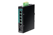 Kytkimet - TRENDnet TI-PG541 5-Port Hardened Industrial Gigabit PoE+ DIN-Rail Switch - TI-PG541
