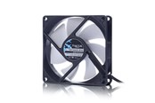 Kotelotuuletin - Fractal Design Tuuletin Silent R3 - Kotelotuuletin - 92mm - Musta valkoisilla siivillä - 18 dBA - FD-FAN-SSR3-92-WT