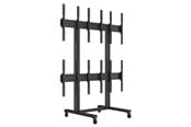 Seinäkiinnitys, AV-kiinnikkeet & AV-kalusteet - Multibrackets M Public Video Wall Stand Portrait 6-Screens 40-55'' Black - Max 240 kg - recommended for 55" - 7350073731824