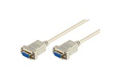 Rinnakkais- / Sarjakaapelit - Pro Sarjaliitäntä RS232 9-nastainen Null Modem - 2m - 4040849684845