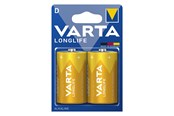 Akut ja Paristot - VARTA Varta Longlife - D - 2 kpl/pakkaus - 42333
