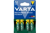Akut ja Paristot - VARTA battery rechargeable Teho aa 2600 mAh 4-pack - 05716101404