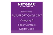 Palvelu ja tuki  - Netgear ProSupport OnCall 24x7 Kategoria 3 - PMB0313-10000S