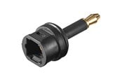 Audiokaapelit - Pro MiniPlug - Optinen Toslink-sovitin - 4040849119224
