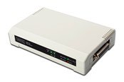 Verkkokortit (verkkosovittimet, tulostuspalvelimet jne.) - DIGITUS DN-13006-1 2+1 Port Print Server - DN-13006-1