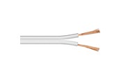 Audiokaapelit - Pro Speaker Cable 0.5mm White - 10m - 4040849151095
