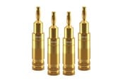 Audiokaapelit - ClickTronic Banaani Plug - 4 pack - 4040849539831