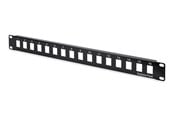 Lisätarvikkeet - DIGITUS 16-Port Modular Patch Panel - DN-91400