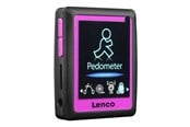MP3-soittimet ja äänitallentimet - Lenco PODO-152 - MP3/4 Player with Pedometer en 4GB - Pink - MP3 player 4 GB - PODO152P