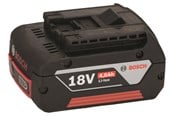 Akut ja laturit - Bosch Professional 18 V:n akku Heavy Duty (HD), 4,0 Ah, Li-Ion, GBA M-C - 1600Z00038