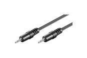 Audiokaapelit - Pro MicroJack 2.5mm - Black - 1.5m - 4040849504570