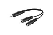 Audiokaapelit - Pro MiniJack 3.5mm jakaja (1M - 2F) - 4040849504655