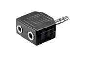 Audiokaapelit - Pro Audio adapter 2xMiniJack F - MJ m - 4040849111044
