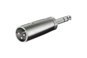 Audiokaapelit - Pro XLR Adapter 3pin XLR M - Jack M - 4040849275159